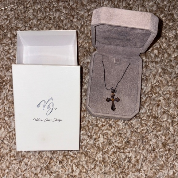 Valerie Jean Jewelry - Valerie Jean Design Cross Necklace